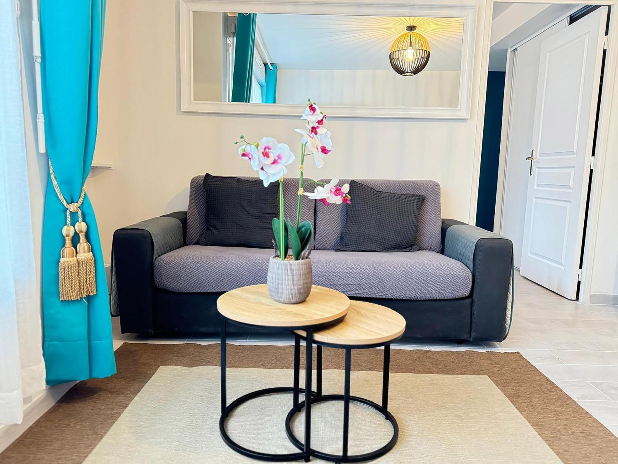 Appartement Magnolia 40M2, Parking Et Wifi Gratuit Montévrain Kültér fotó