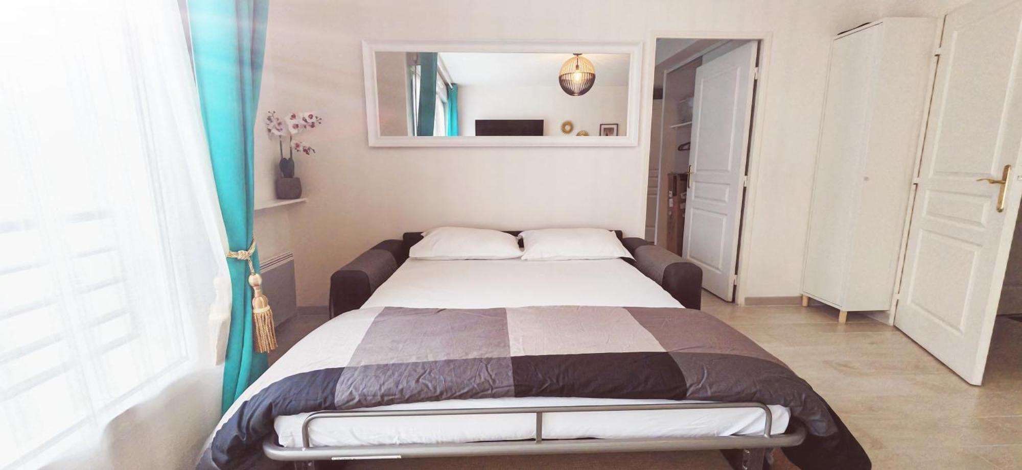 Appartement Magnolia 40M2, Parking Et Wifi Gratuit Montévrain Kültér fotó